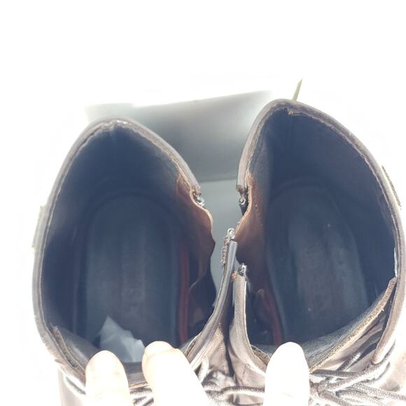 Pikolinos Men’s York US12 EU45 Brown Distressed Leather Zip Ankle Chukka Boots - Picture 5 of 16